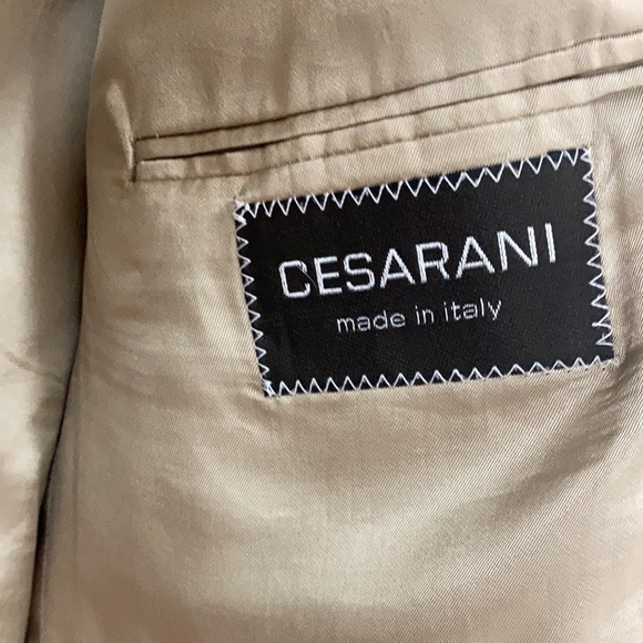 Cesarani Coat/Blazer 48R Made in Italy wool/silk - Picture 4 of 7